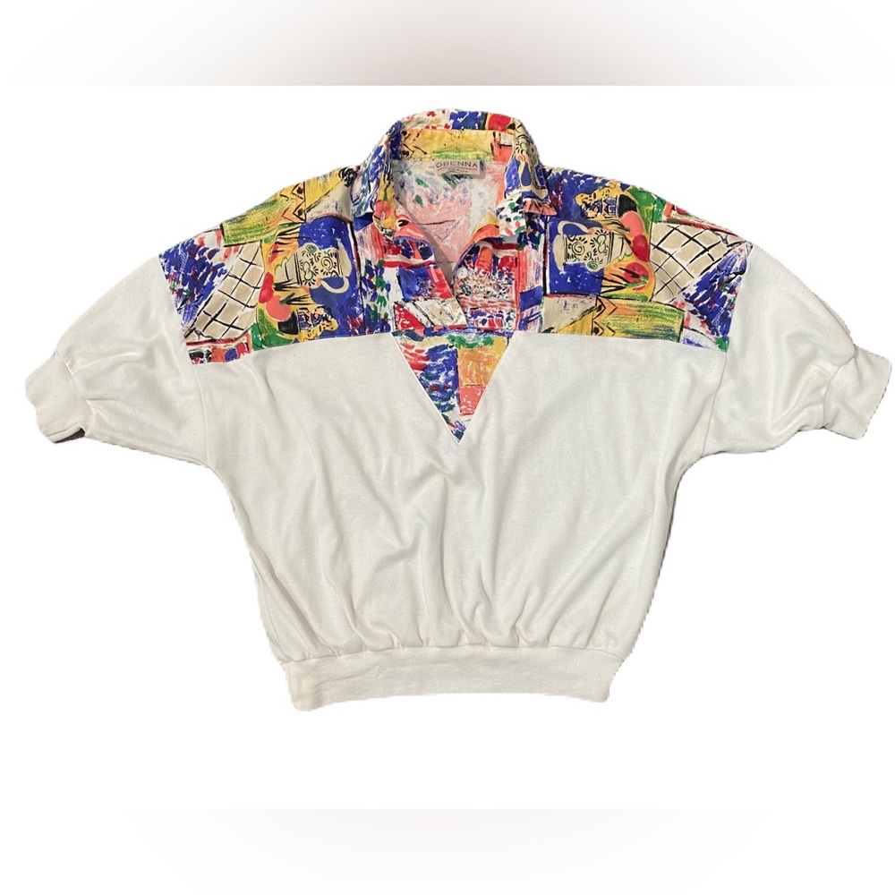 80s Retro Collared Shirt